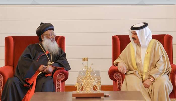 HM King receives Supreme head of the Indian Orthodox Church