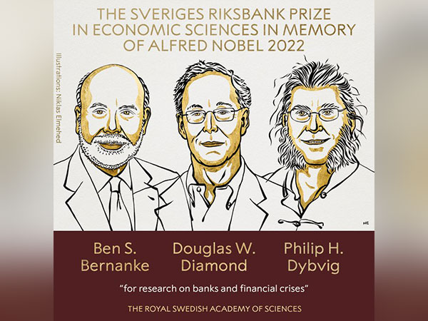 Ben S Bernanke, Douglas W Diamond, Philip H Dybvig awarded Nobel Prize in Economics