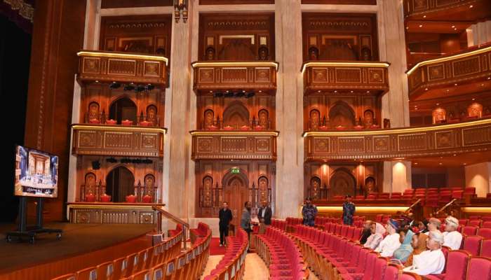 President of Zanzibar visits Royal Opera House Muscat