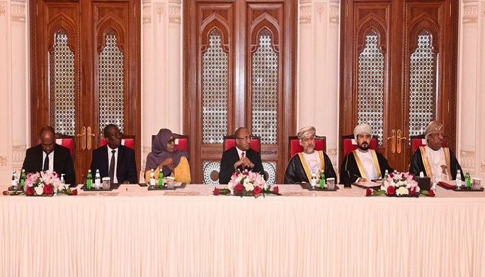 President of Zanzibar meets Omani, Zanzibari businessmen