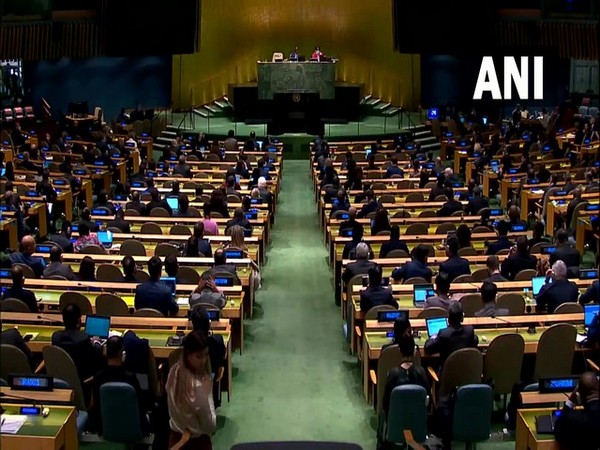 UNGA adopts resolution condemning Russia's annexation of Ukrainian regions; India abstains