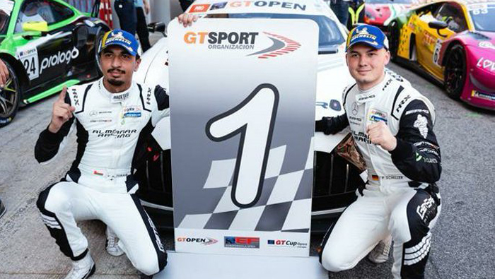 Al Faisal-Schiller clinch top  honours in race 1 in Barcelona