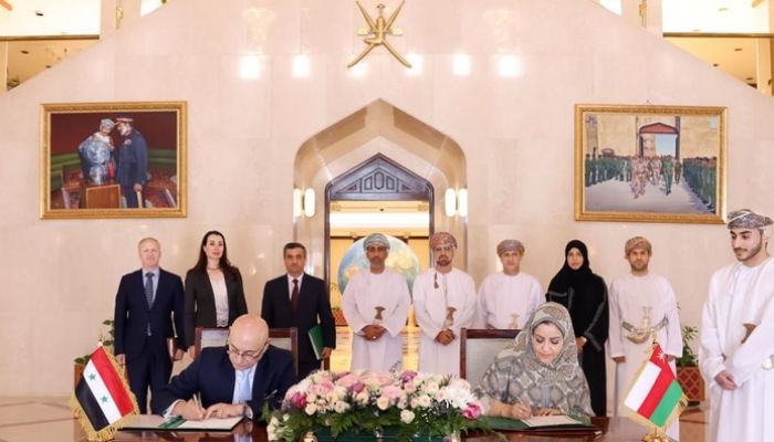 سلطنة عُمان وسوريا توقعان مذكرة تفاهم في مجال الدراسات الدبلوماسية والتدريب