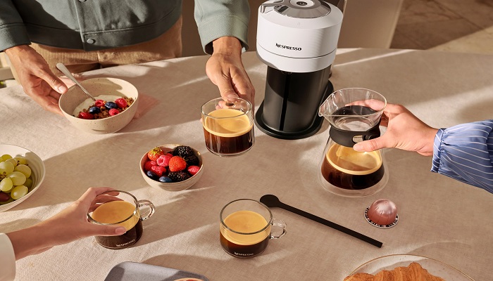 Nespresso expands at-home coffee offer with launch of Vertuo System