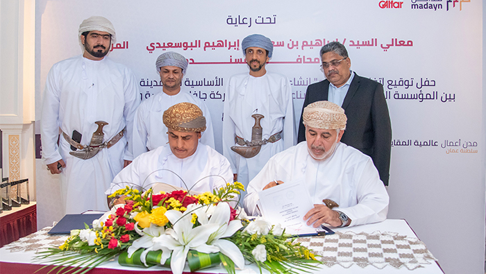 Madayn, Galfar ink road and infrastructure construction project pact