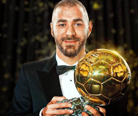 French striker Karim Benzema wins coveted Ballon d'Or for the first time