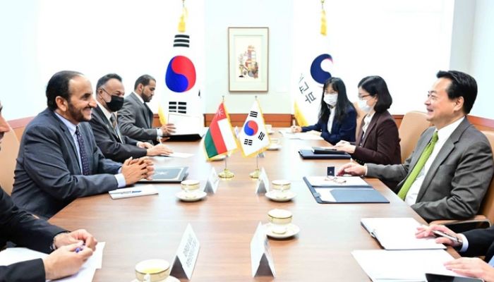 جلسة مشاورات سياسيّة بين سلطنة عُمان وجمهورية كوريا
