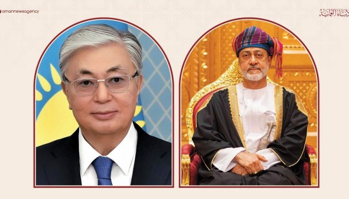 جلالة السلطان يهنئ رئيس كازاخستان