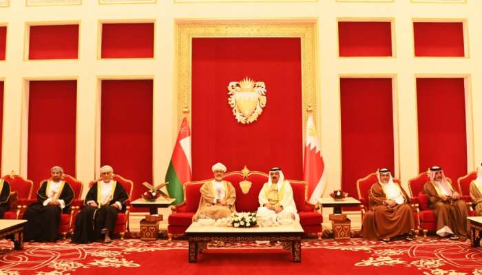 HM and King of Bahrain hold talks