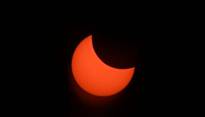 Partial solar eclipse seen in Oman