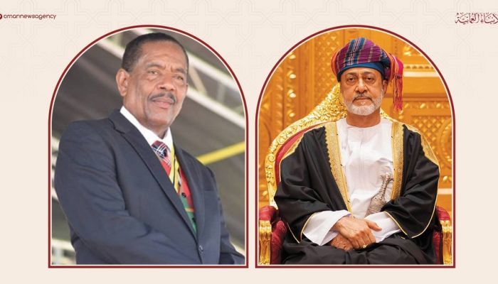 جلالة السلطان المعظم يهنئ رئيس كومنويلث الدومنيكا