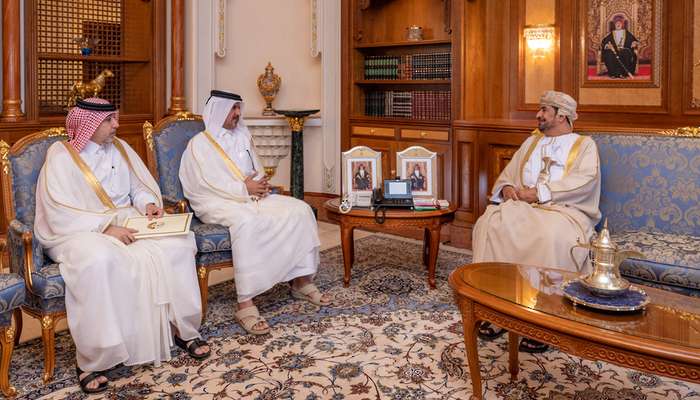 Diwan of Royal Court Minister receives Qatari Ambassador