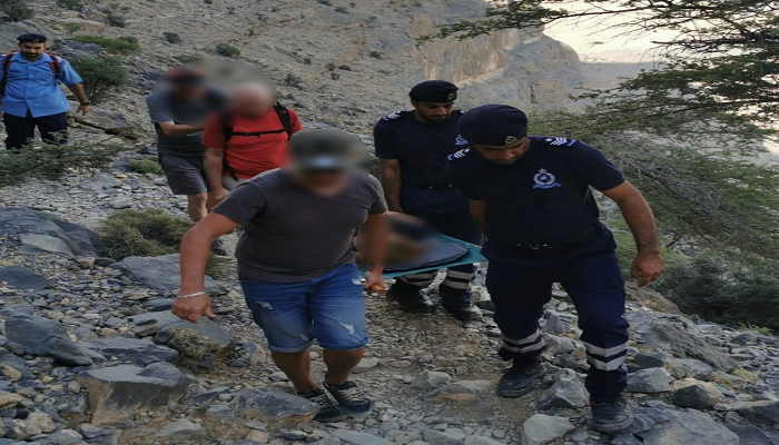 CDAA rescues woman injured on mountain hike