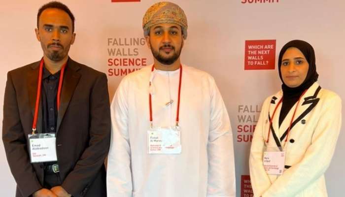 Three Omani innovators take part in Falling Walls Lab in Germany