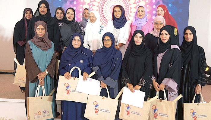 KR Eshraqa supports the Omani Women Association's 'Ana Aqdar' sewing program