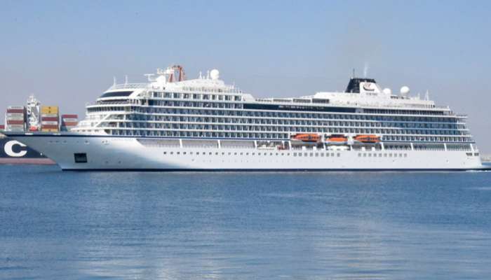 Viking Mars cruise ship visits Salalah Port