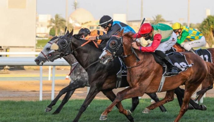 الحصان الثراء للخيالة السُّلطانية يحقق المركز الثاني على مضمار أبوظبي