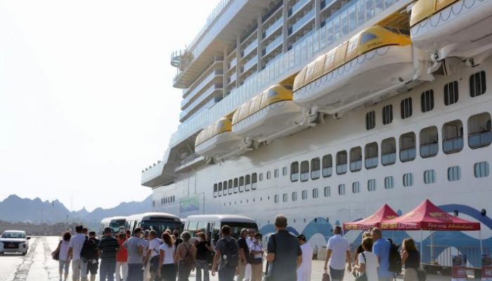 Sultan Qaboos Port receives Italian cruise ship 'AIDAcosma'