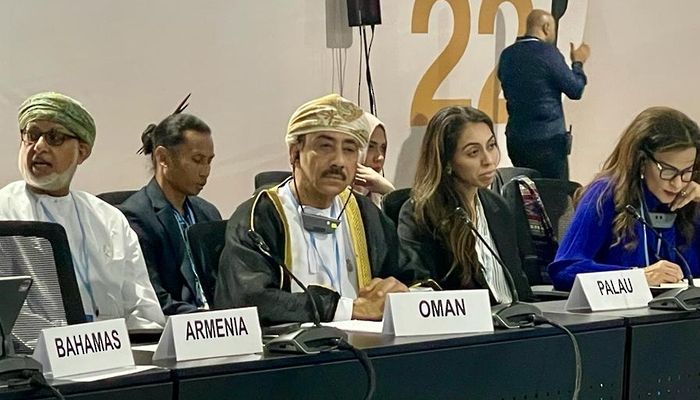 سلطنة عمان تشارك في اجتماعات التغير المناخي قبل عام 2030م في شرم الشيخ