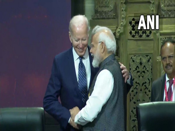 Indian PM Modi, US President Biden share warm hug at Bali