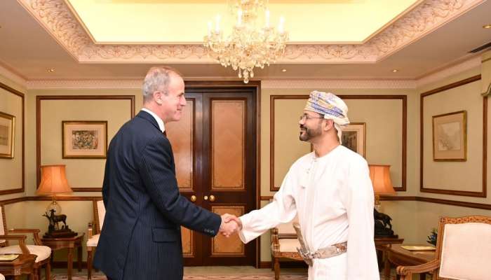 Sayyid Badr receives ambassadors of UK, Brazil