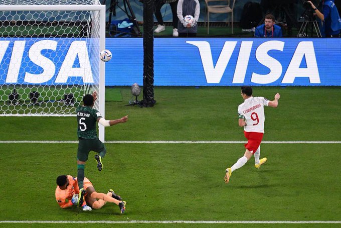 FIFA World Cup 2022: Zielinsk, Lewandowski's goal guide Poland to win over Saudi Arabia