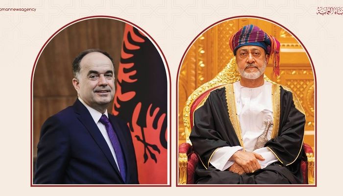 جلالة السُّلطان المعظم يهنئ رئيس جمهورية ألبانيا