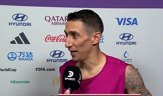 I threw him a turd, he finds solutions for everything: Di Maria on Messi's goal against Mexico
