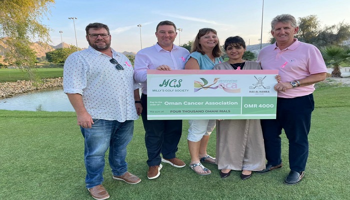 OMR4,000 raised at cancer awareness golf event held at Ras al Hamra Golf Club