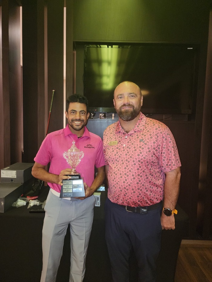Azaan bags Al Mouj Golf Black Tee Challenge title ahead  of Pan Arab golf meet