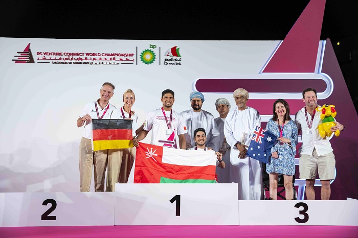 Omani pair take overall gold at 2022 RS Venture Connect World  Championships