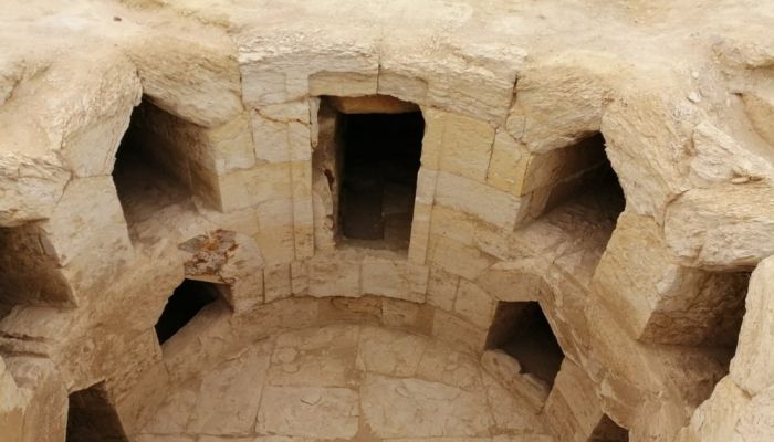 اكتشاف مبنى جنائزي بموقع جرزا الأثري بمصر