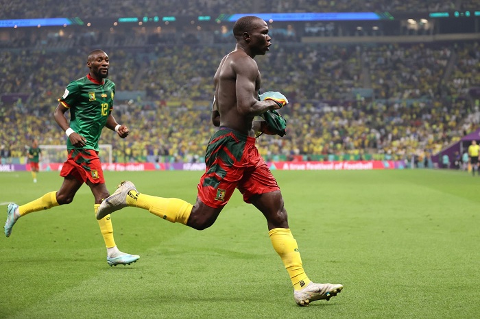 FIFA WC: Cameroon crash out despite 1-0 win over Brazil