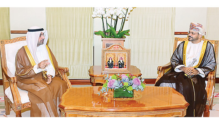 Sayyid Badr receives Secretary General of GCC