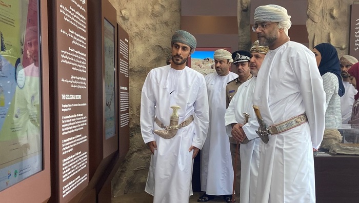 Exhibition of geological heritage inaugurated at Al Dakhiliyah Governorate