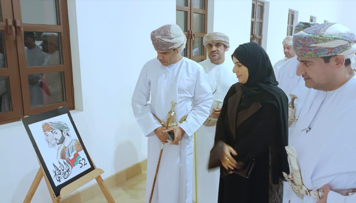 Fifth edition of Fine Arts Exhibition inaugurated in North Al Batinah