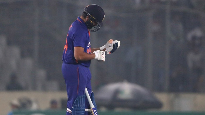 Bangladesh survive Rohit scare to defeat India by five runs, clinch ODI series