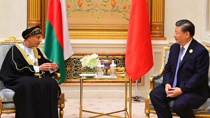 President Xi Jinping holds talks with Sayyid Fahd