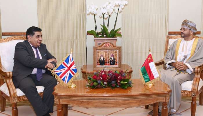 Oman, UK review aspects of bilateral cooperation