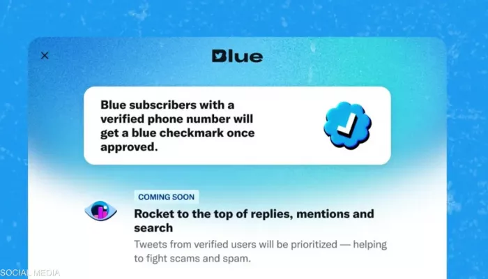 تويتر يعلن إعادة العلامة الزرقاء ’بسعر أعلى لمستخدمي آيفون’