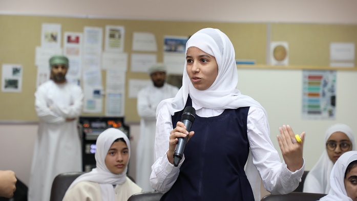 Junior Science Café: Children in Oman learn about domesticated animals