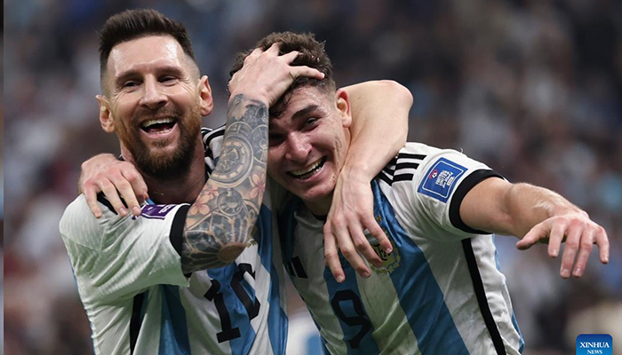 Messi praises Argentina coaching staff after reaching World Cup final