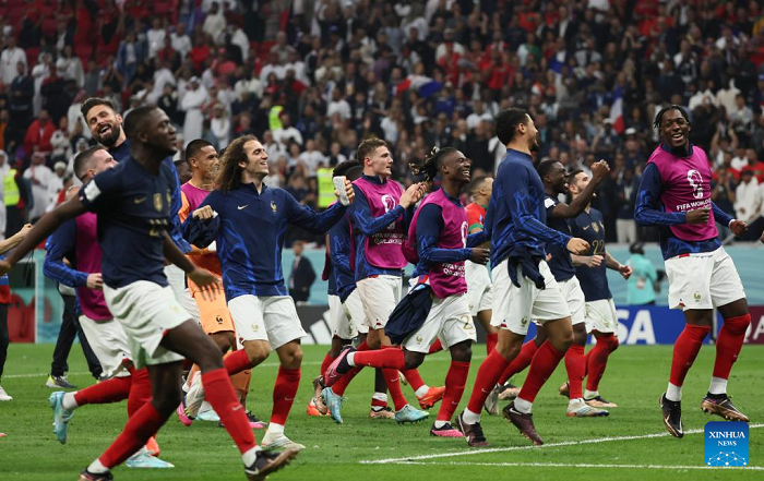 Deschamps，Griezmann和Macron庆祝法国资格参加世界杯决赛bob体育打彩票