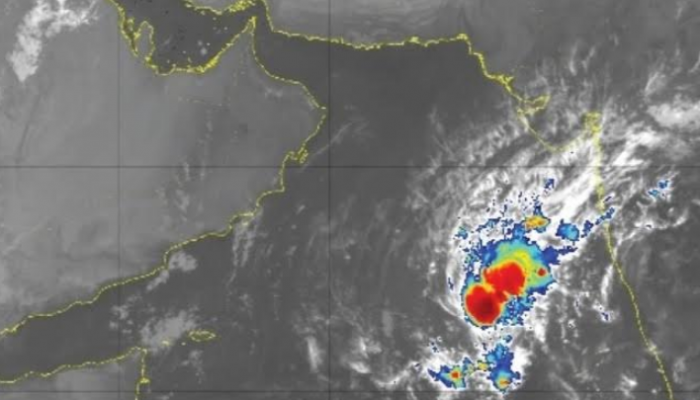 Tropical condition in the Arabian Sea develops into a deep tropical depression