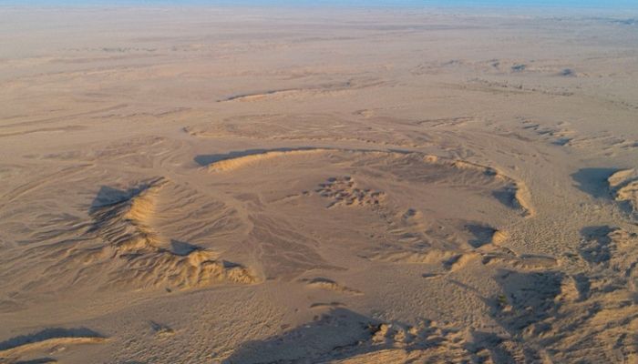 اكتشاف فوهة نيزكية هائلة في ولاية محوت