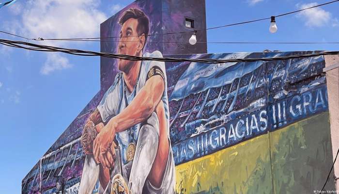 Lionel Messi's hometown ready for World Cup final