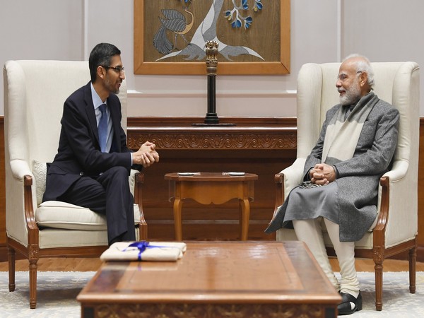 Google's Sundar Pichai praises PM Modi for India's rapid tech switch