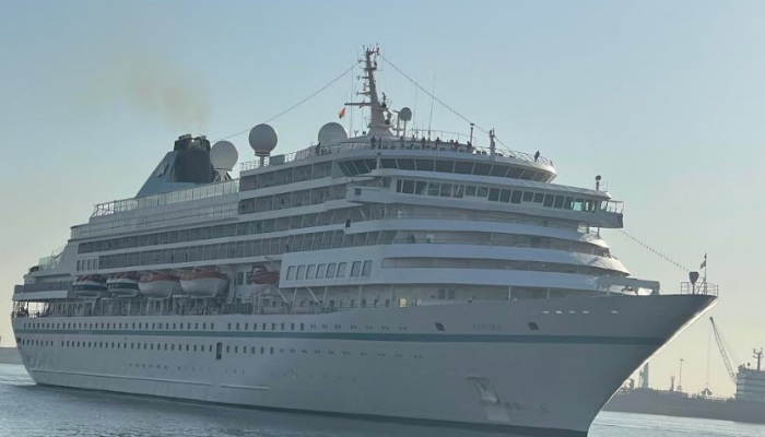Cruise ship 'Amera' arrives in Salalah Port