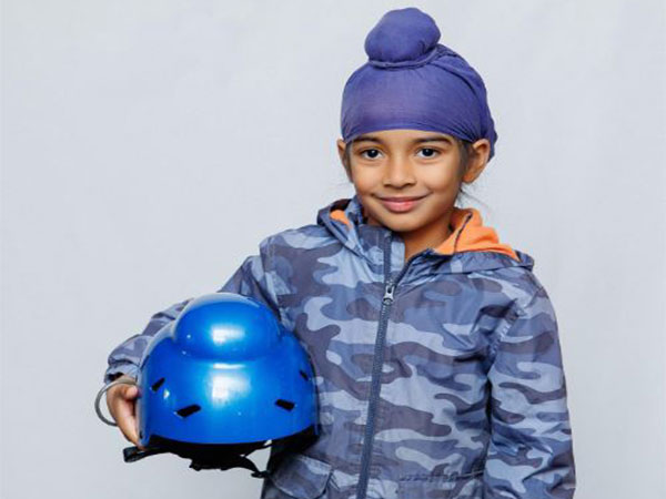 Canada: Sikh woman in Ontario creates turban-friendly helmet for her kids