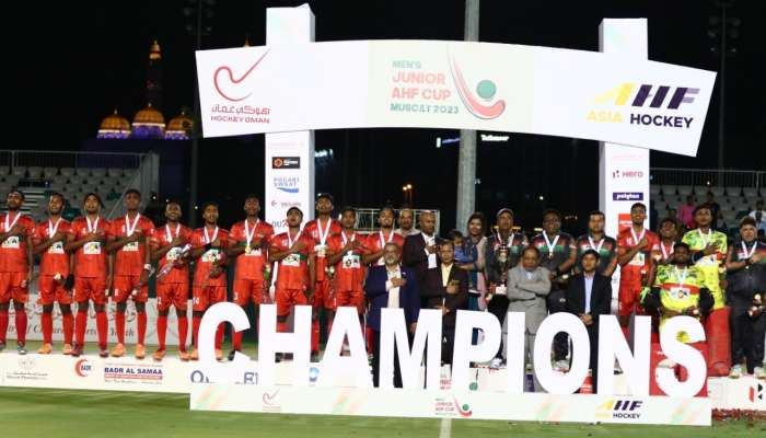 Bangladesh edge Oman to lift Men’s Junior AHF Cup